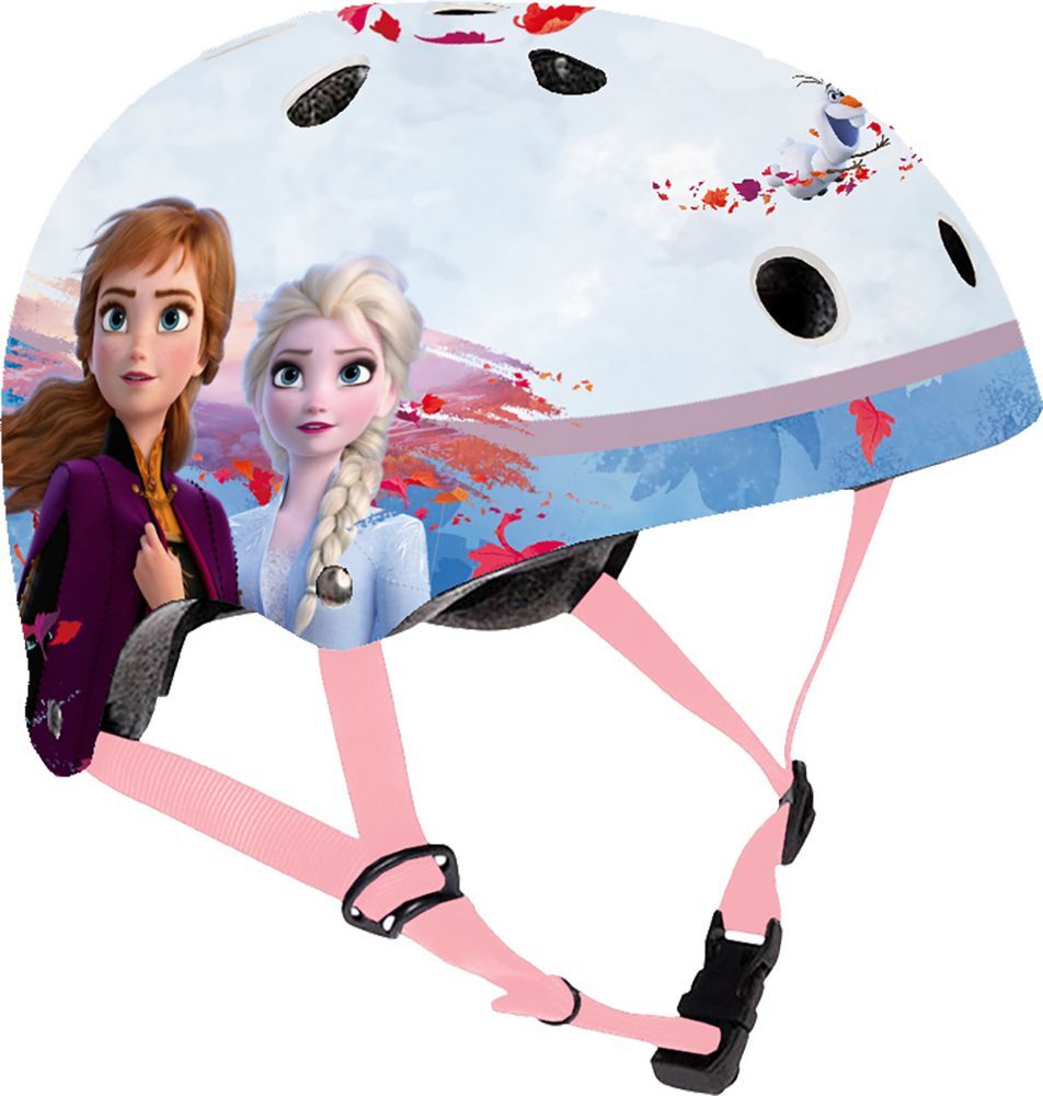 Casco Nut Disney Frozen da bicicletta per bambina. Misura 53-55 cm (4-8 anni) DI
