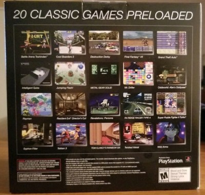 Sony PlayStation Classic Mini 2018 Edition Video Game Console PS1