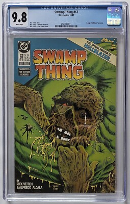 DC Comics SWAMP THING #67 CGC 9.8 Six Page Hellblazer Preview
