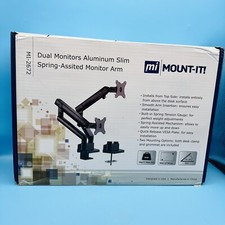 Mount-It Mount-lt Adjustable Monitor Mount Up to 32"" Black MI-2672 