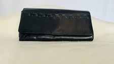Hobo International Black Leather Wallet Fantastic Condition