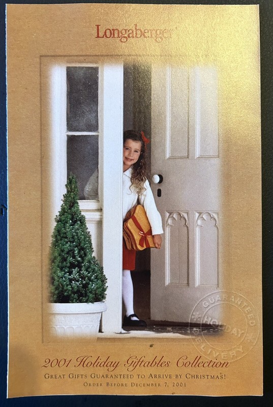 Longaberger Flyer 2001