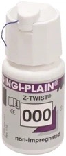 GINGI-PAK Dental Gingival Retraction Cords G-Plain Max Z-Twist weave 108"/Bottle
