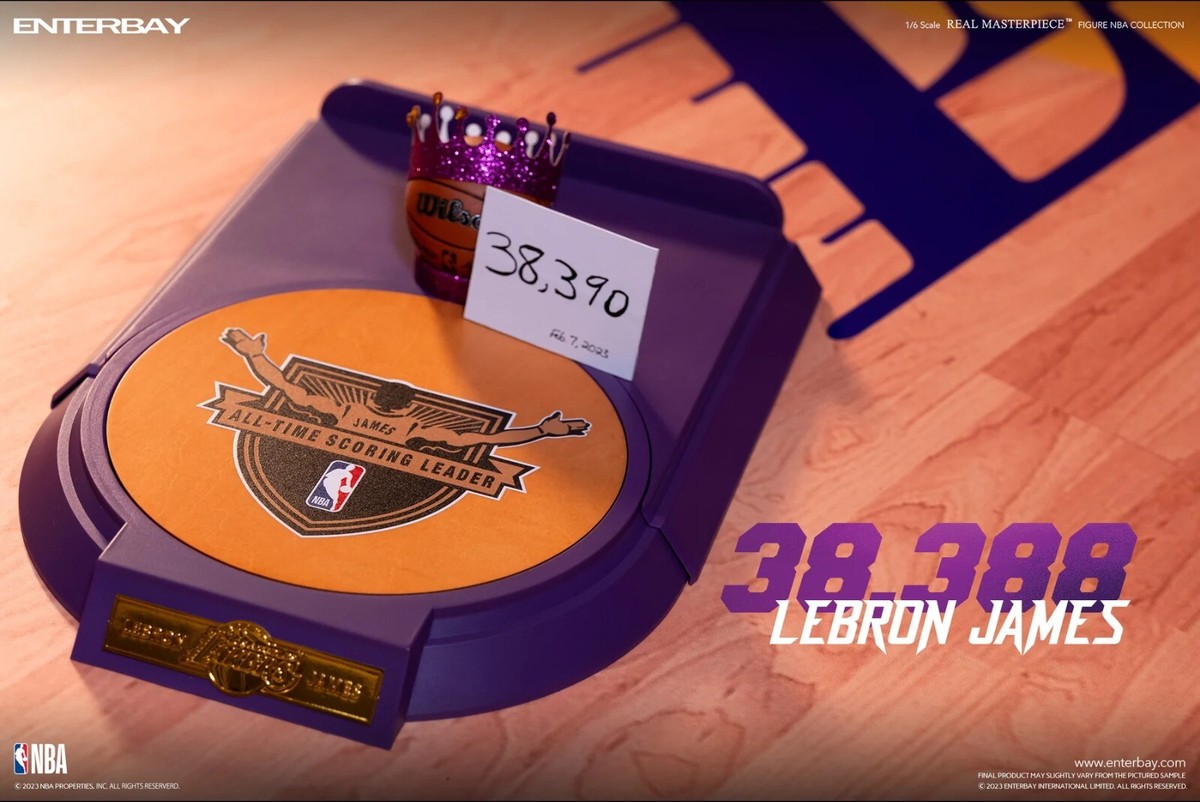 ENTERBAY NBA LEBRON JAMES All-time Scoring Leader SPECIAL ENTERBAY NBA LEBRON JAMES All-time Scoring Leader SPECIAL