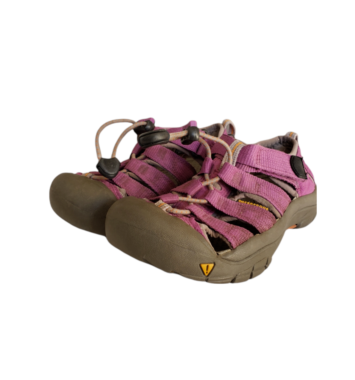 Sandali da trekking sportivi impermeabili rosa malva KEEN NEWPORT H2 per bambina taglia 13
