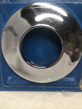 3/4 " Chrome Escutcheon -Fits Black-Brass,Galvanized Pipe-Ring~Flange
