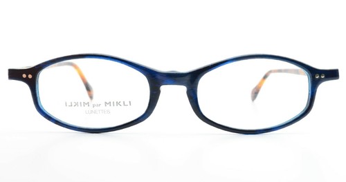 MIKLI par MIKLI Brille Mod. 6048 Col. 449 Unisex Gestell Blau Schildpatt France - Picture 2 of 11