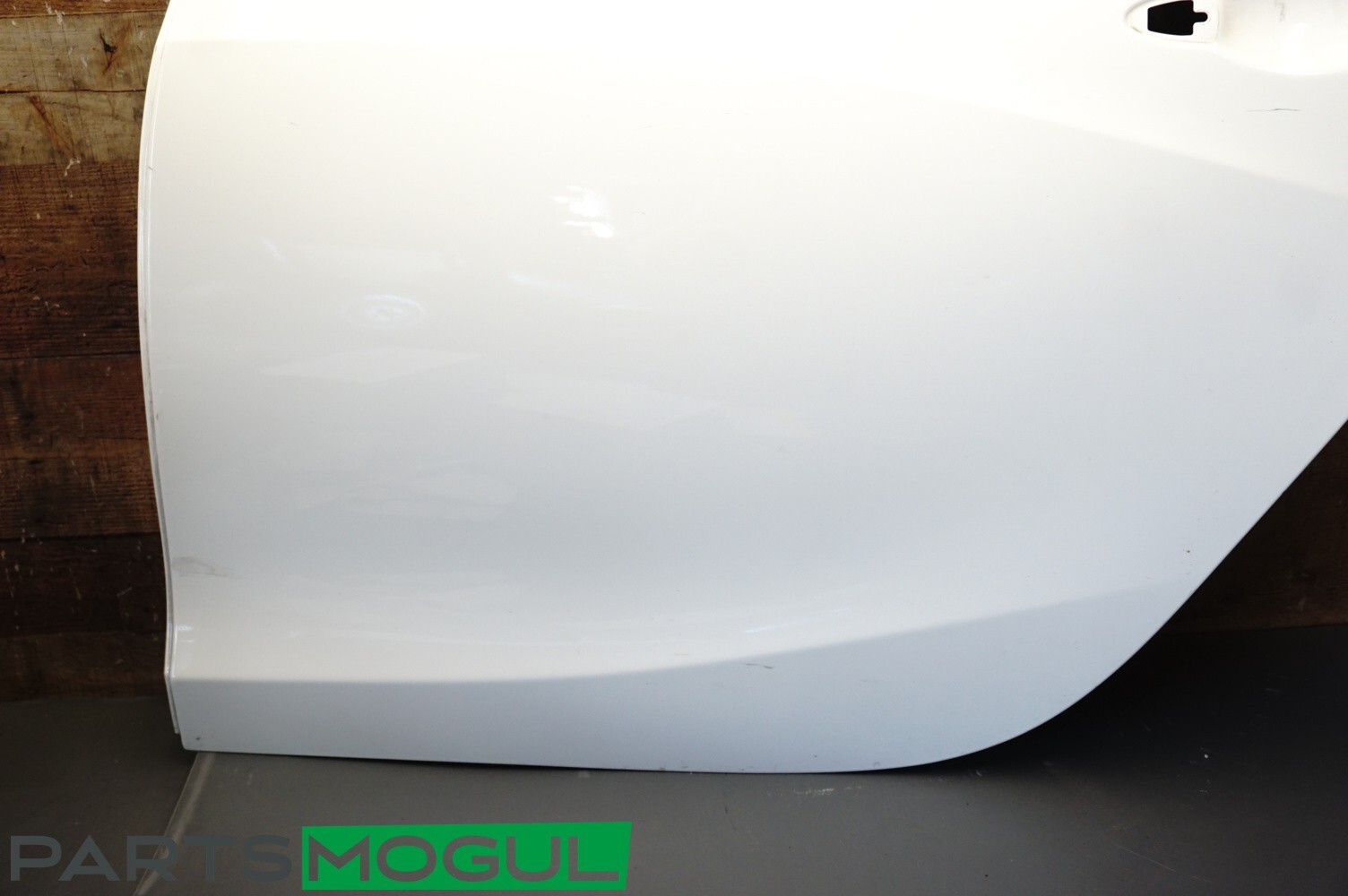 14 15 16 17 Maserati Ghibli Rear Left Pass Door Shell Panel White OEM