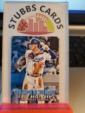 2022 Topps WTTS-21  Cody Bellinger Welcome to the Show   Dodgers  Baseball Card