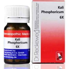 2 Packs Dr Reckeweg Germany Homeopathic Kali Phos 6x, 20g Tablets