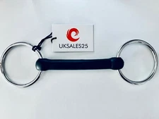 Loose Ring Rubber Mouth Snaffle Bit (UKSALES25®) *SAME DAY DISPATCH*