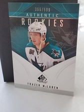 2009 SP Game Used Edition Authentic Rookies 366/699 Frazer McLaren #163