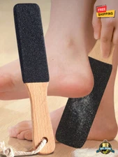 1 pc Professional Pedicure Rasp Beech Wood Foot File for Callus & Dead Skin