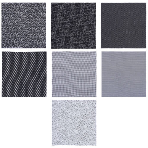 7 Pcs Craft Cotton Fabric Sewing Fabrics DIY Craft Patchwork