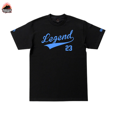 Streetwear L.A. Legend 23 Men's T-Shirt Black Tee To Match Jordan