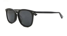 Gucci Unisex Sunglasses GG0154SA 005 Classic Black w/ Bumble Bee