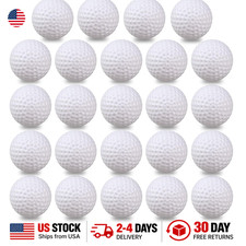 Plastic Golf Balls Practice Pack 24 50 100 Hollow Fake Golf Balls Indoor Outdoor