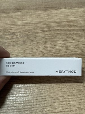 MERYTHOD Collagen Melting Lip Balm Glass Gloss, TAUPE ROSE, .17oz K-Beauty S2