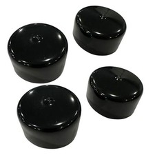2-Inch Rubber Wheel Hub Trailer Bearing Dust Cap Plug Grease Cover 4 Pack 