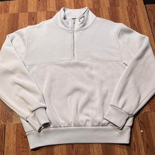 Brandy Melville John Galt Blue Essential Sportswear Quarter Zip Sweater One size