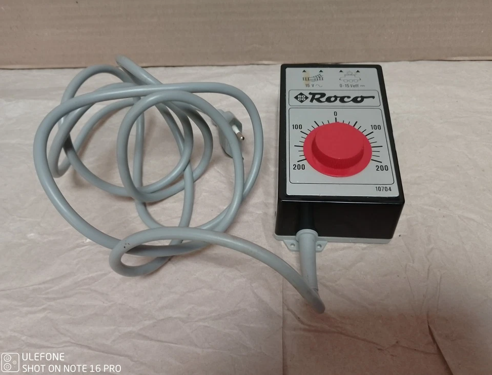 Roco Transformator Trafo Modelleisenbahn 10704 15V Fahrregler Bühler - Bild 2 von 4