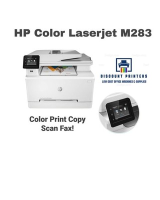 HP M283fdw Color LaserJet Pro Mobile Printer - Print Copy Scan 7KW75A  HP RFB
