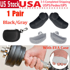 Anti-Slip Workout Grips Ergonomic Rubber Hand Protector Gloves For Weight Lift