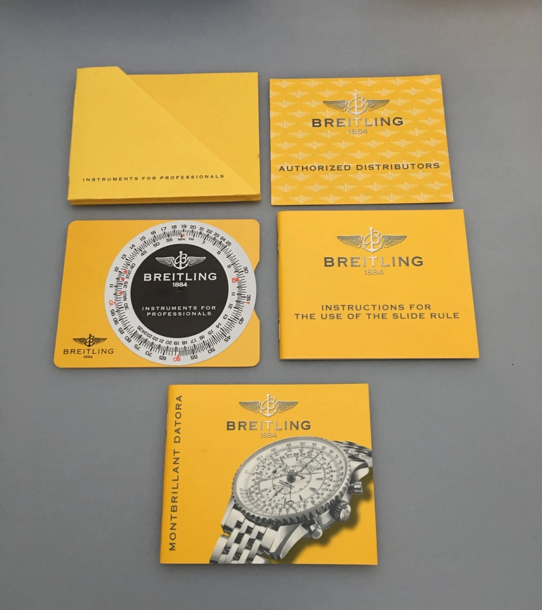 Manual de instrucciones Breitling Navitimer Montbrillant Datora A21330