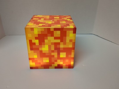 Minecraft Lava Block Lamp 6 Inch Mood Light Nightlight Ukonic Mojang 2019