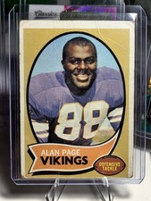 ALAN PAGE ROOKIE 1970 TOPPS  MINNESOTA VIKINGS RC LEGEND HOF FOOTBALL CARD