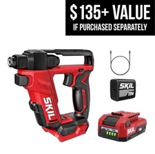 Skil DL6300D-11 Flip Drill Kit Brushless 12V/20V 2.0 Ah USB-C Battery & Charger