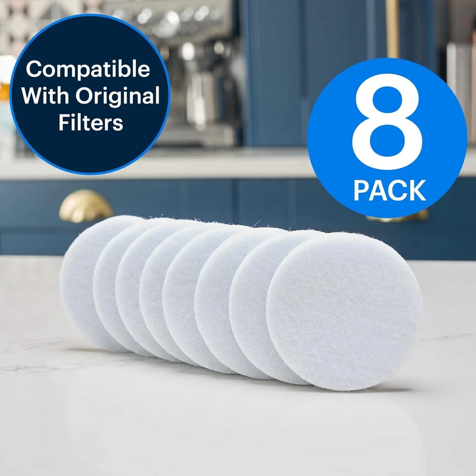 Pack de 8 filtros de café de preparación en frío compatibles con Toddy Maker Foto 3 de 4