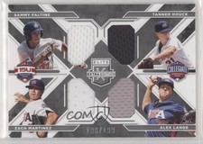 2016 Elite Extra Edition USA Baseball Quad Materials Trey Faltine Alex Lange 3lz