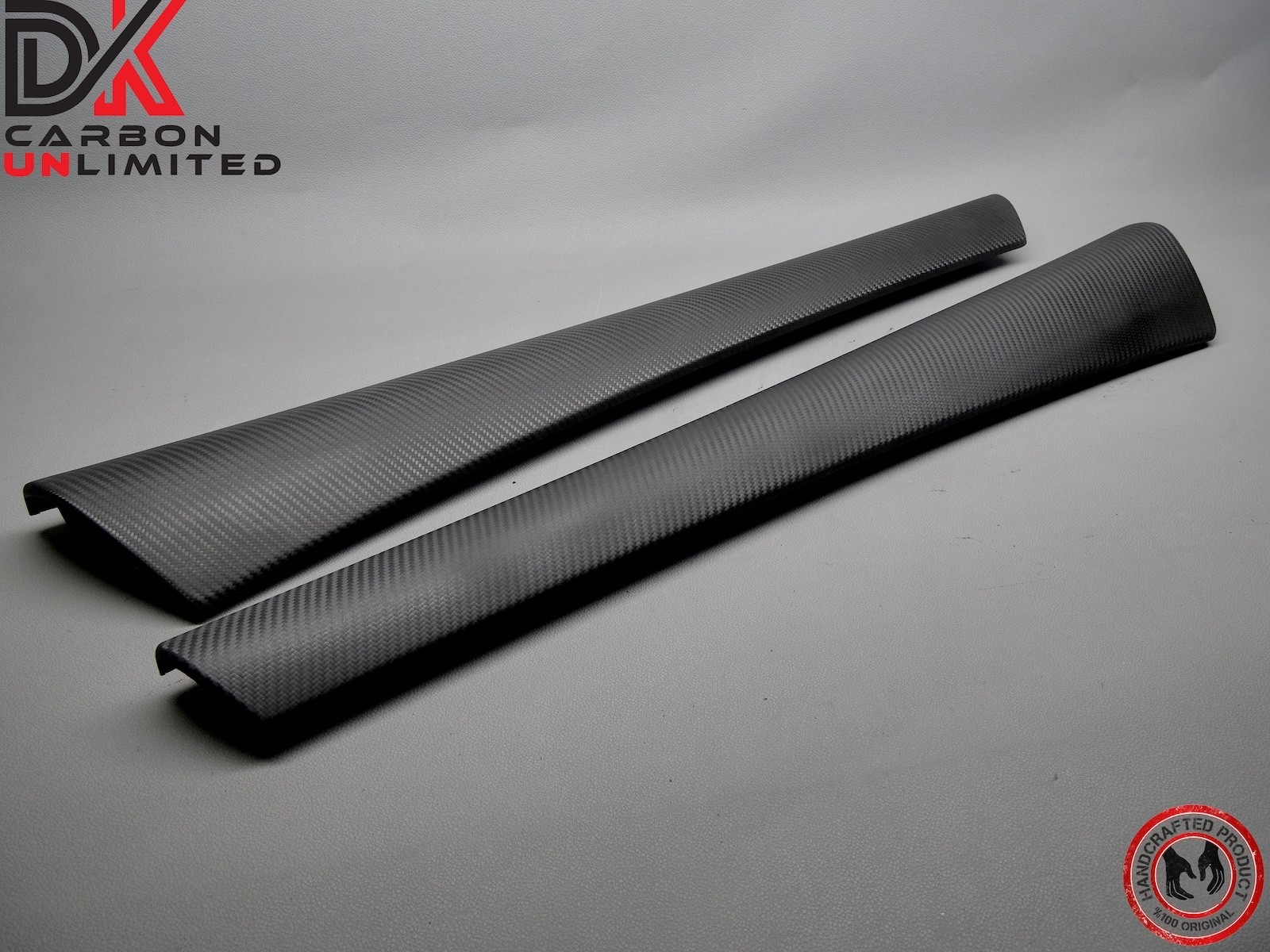 Aston Martin DB9 DBS Full Replacement Matte OEM Factory Carbon Door Cappings