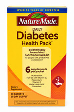 Nature Made Daily Diabetic Health Pack - 60 Packets - 60 Day Supply, discounted
