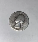 1944 D Silver Washington quarter -nice enough for an auction. Low starting .