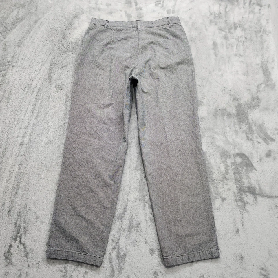 Vintage 90s Riders Casuals Pants Womens 10P Black Houndstooth High Rise Tapered - Image 2 of 4