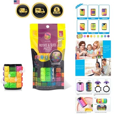 Rotate and Slide Puzzle-Design Patent,Fidget ToysRestore Order/Create Pattern...