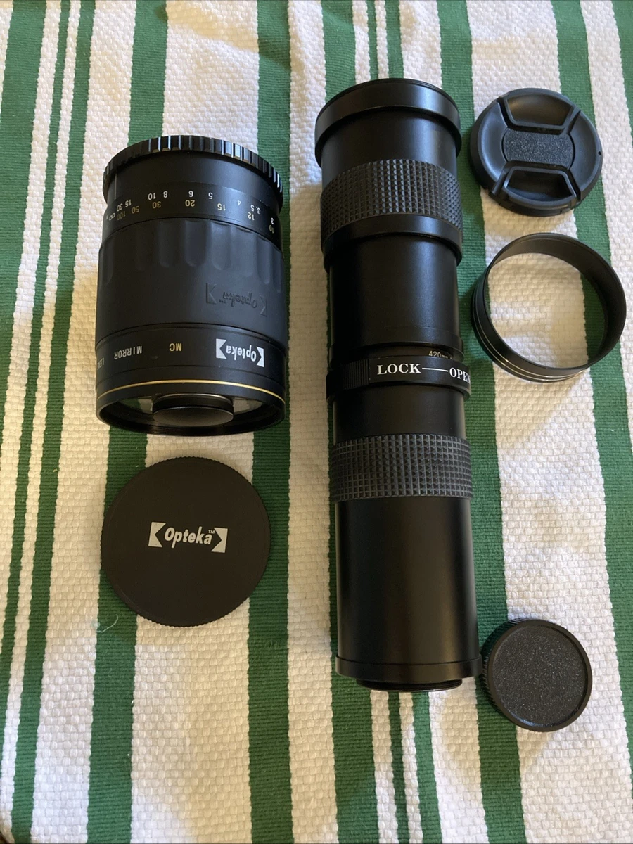 kenko ED LENZ 500mm&MIRROR LENZ 800mm 2本 Amazon.com : High-Power 420-800mm f/8 Manual Telephoto Lens for