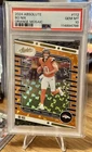 2024 Panini Absolute Bo Nix #112 Orange Mosaic /299 Rookie (RC) PSA 10 GEM MT