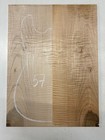 Flame Hard Maple Guitar Drop Top 21" x 7-3/4" x 3/8" Luthier Tonewood #57 — photo 2