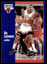 1991-92 Fleer Bill Cartwright Chicago Bulls #26