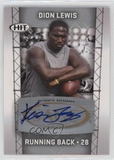 2011 SAGE Hit Auto Silver Dion Lewis #A28 Auto 4at