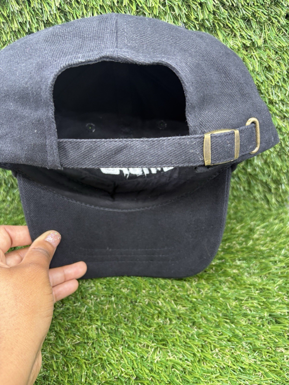 Midas Black Adjustable Baseball Cap Embroidered L… - image 7