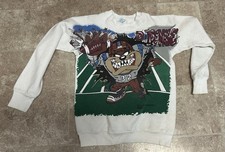 Vtg Kids 90s Freeze Looney Tunes Taz Large Tasmanian Beast Sweatshirt 1994