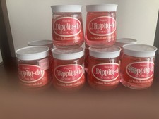 Dippity-Do Vintage Balsam Set with Gel 8oz. Glass Jars.