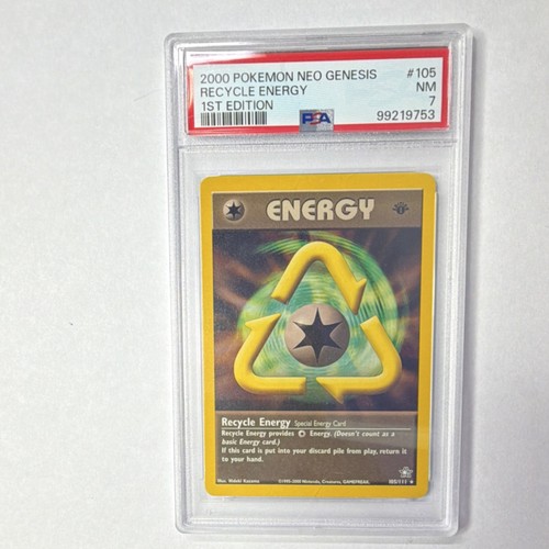 Recycle Energy (1st Edition) graded PSA 7 for sale on eBay