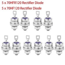 70HFR120 Rectifier Diode Rectifier Diodes For Power Supply Charging 5 Pairs