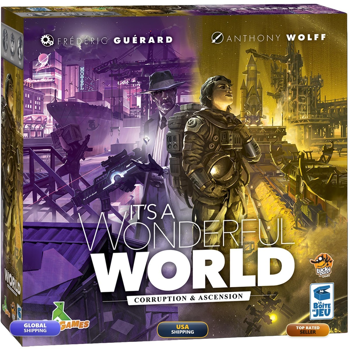 It's A Wonderful World Corruption & Ascension Board Game Expansion - Lucky Duck