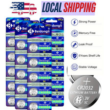 NEW 5-10 Pack Lithium Battery 3V CR2032 BR2032 DL2032 Remote Button Cell Watch